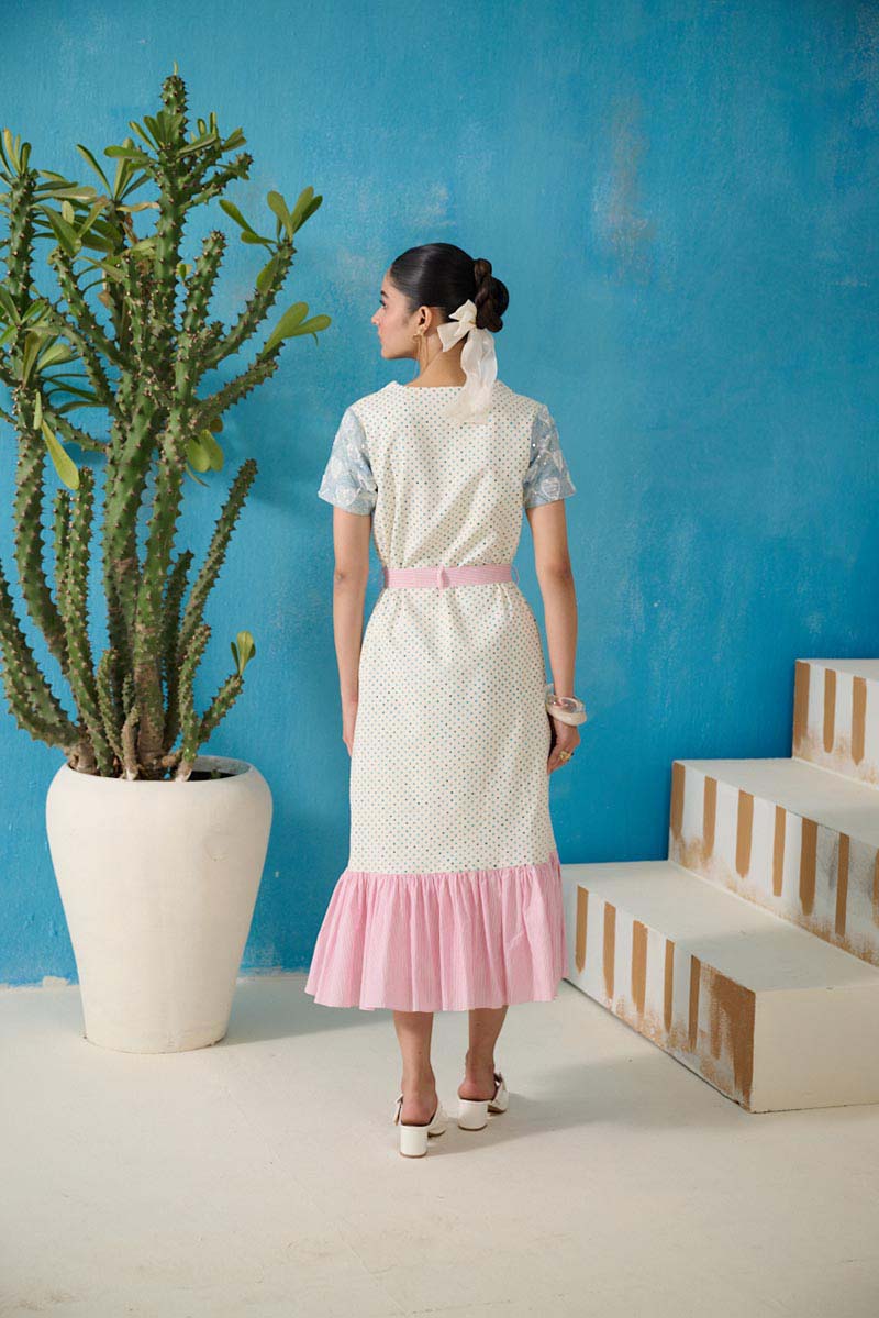 STREEP TIERED DRESS