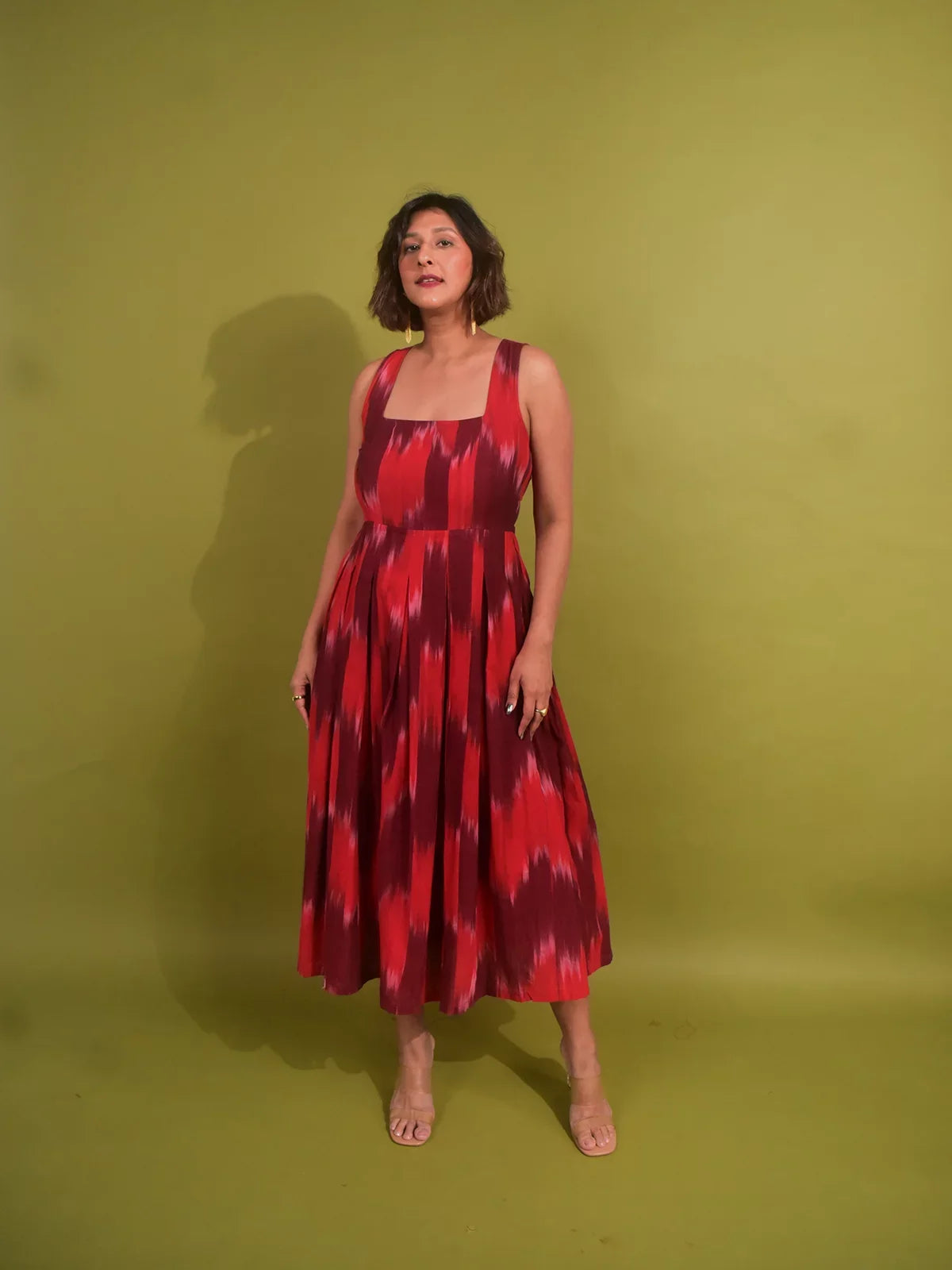 Laila Pleated Dress