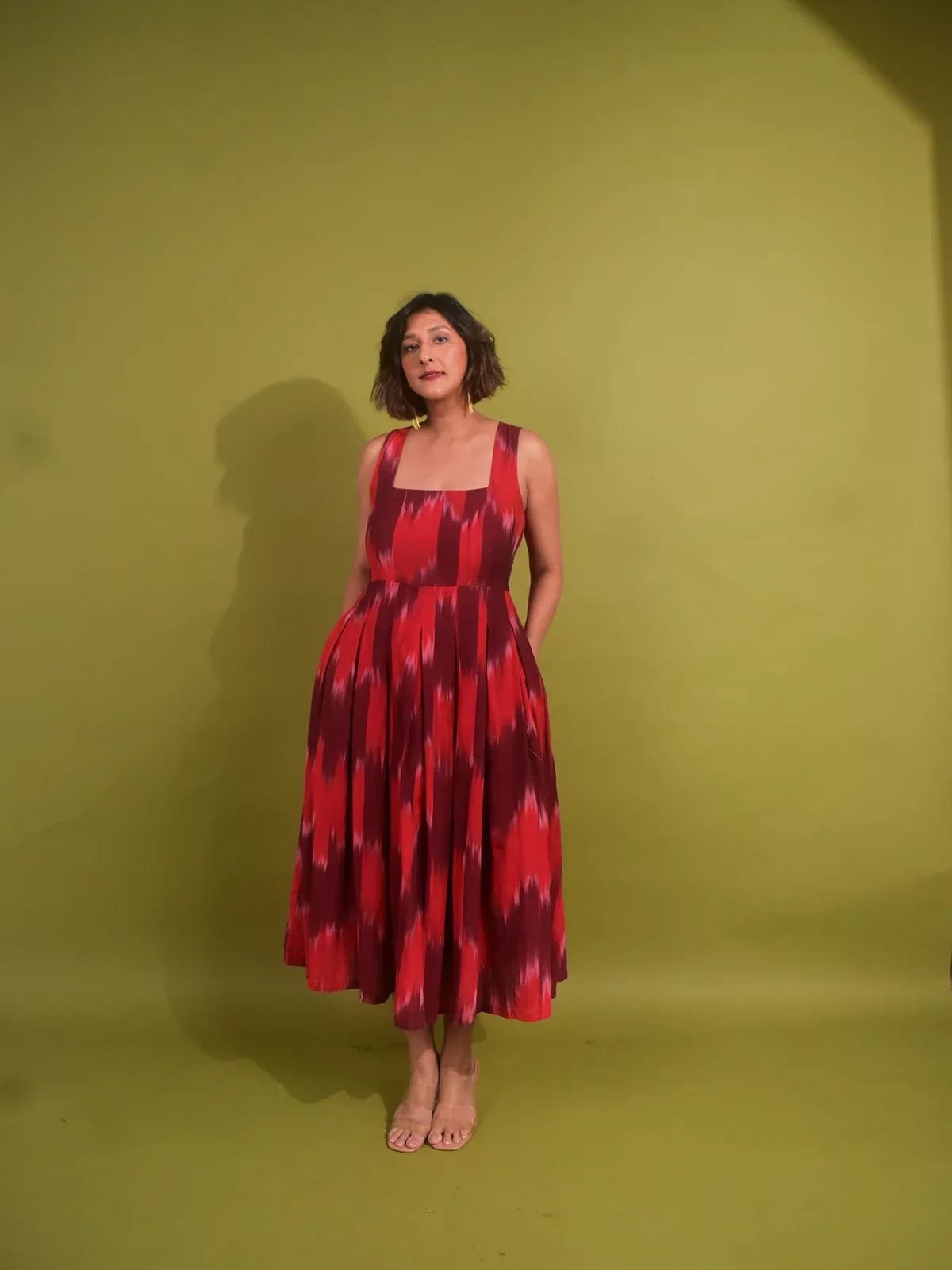 Laila Pleated Dress