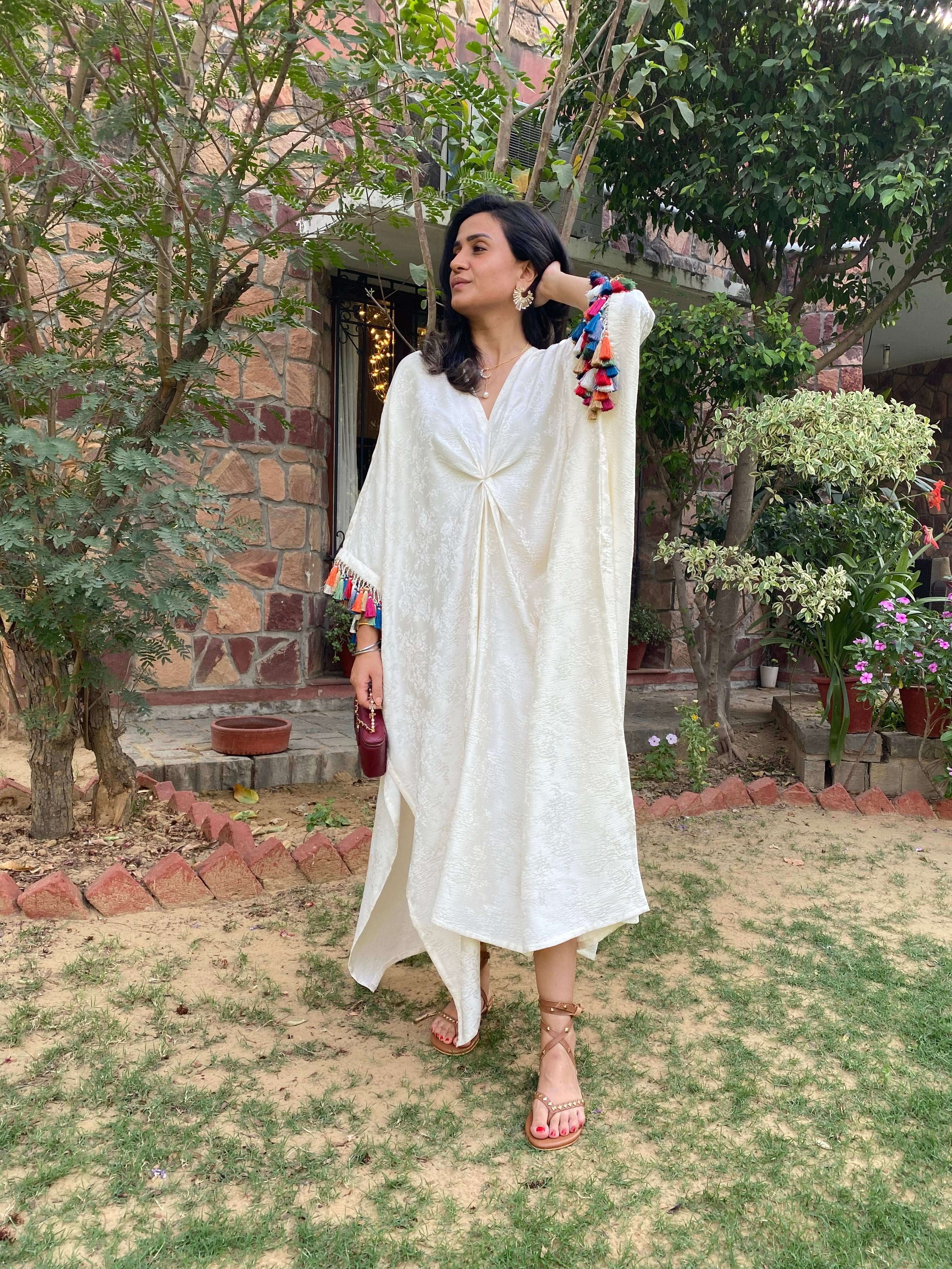 Mitaliwadhwa Jacquard kaftan