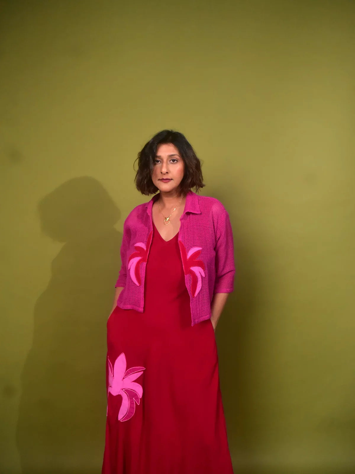 Rena Applique Dress