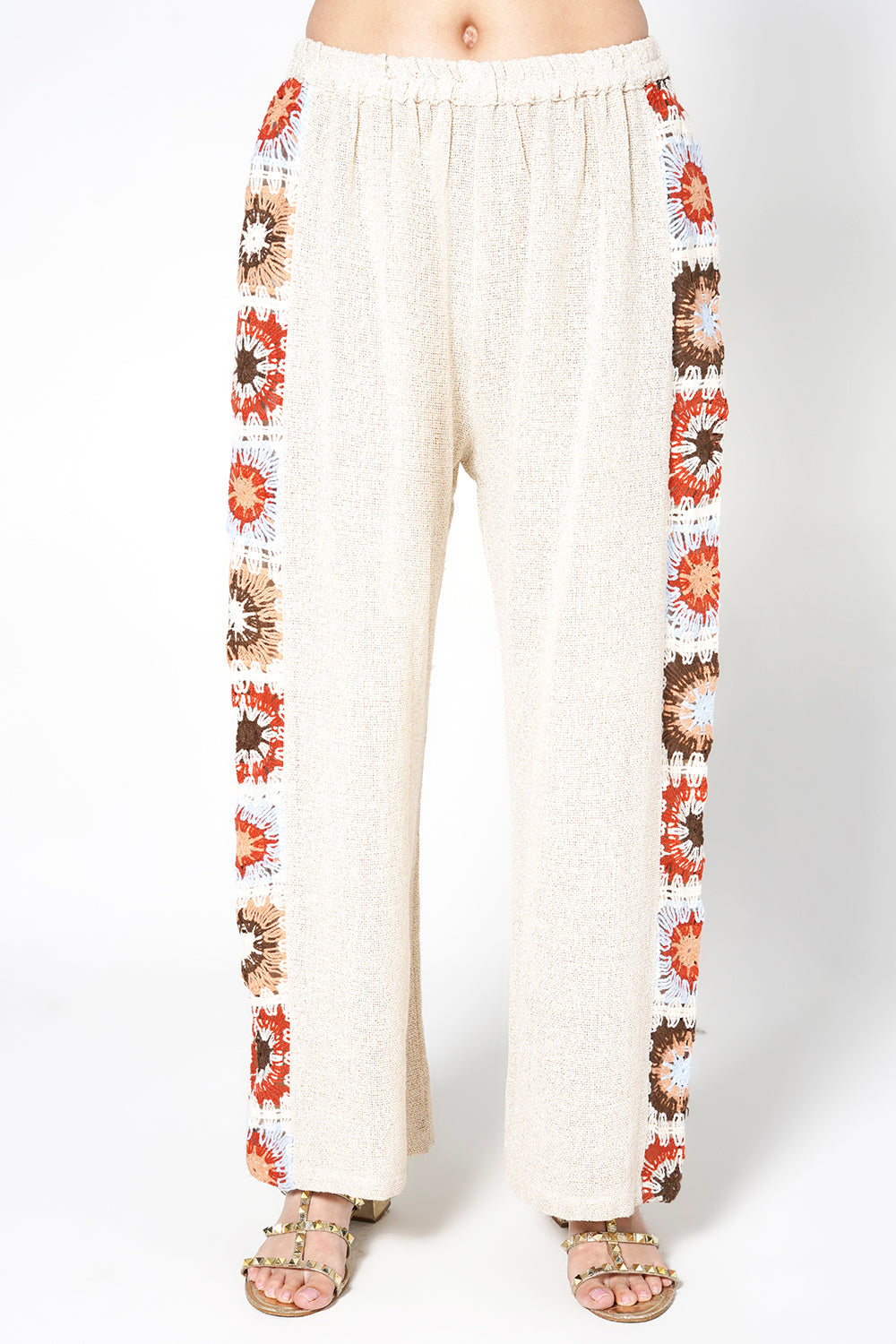 Resha Jute Artistic Designer Co-Ord Set with Tassel Detail