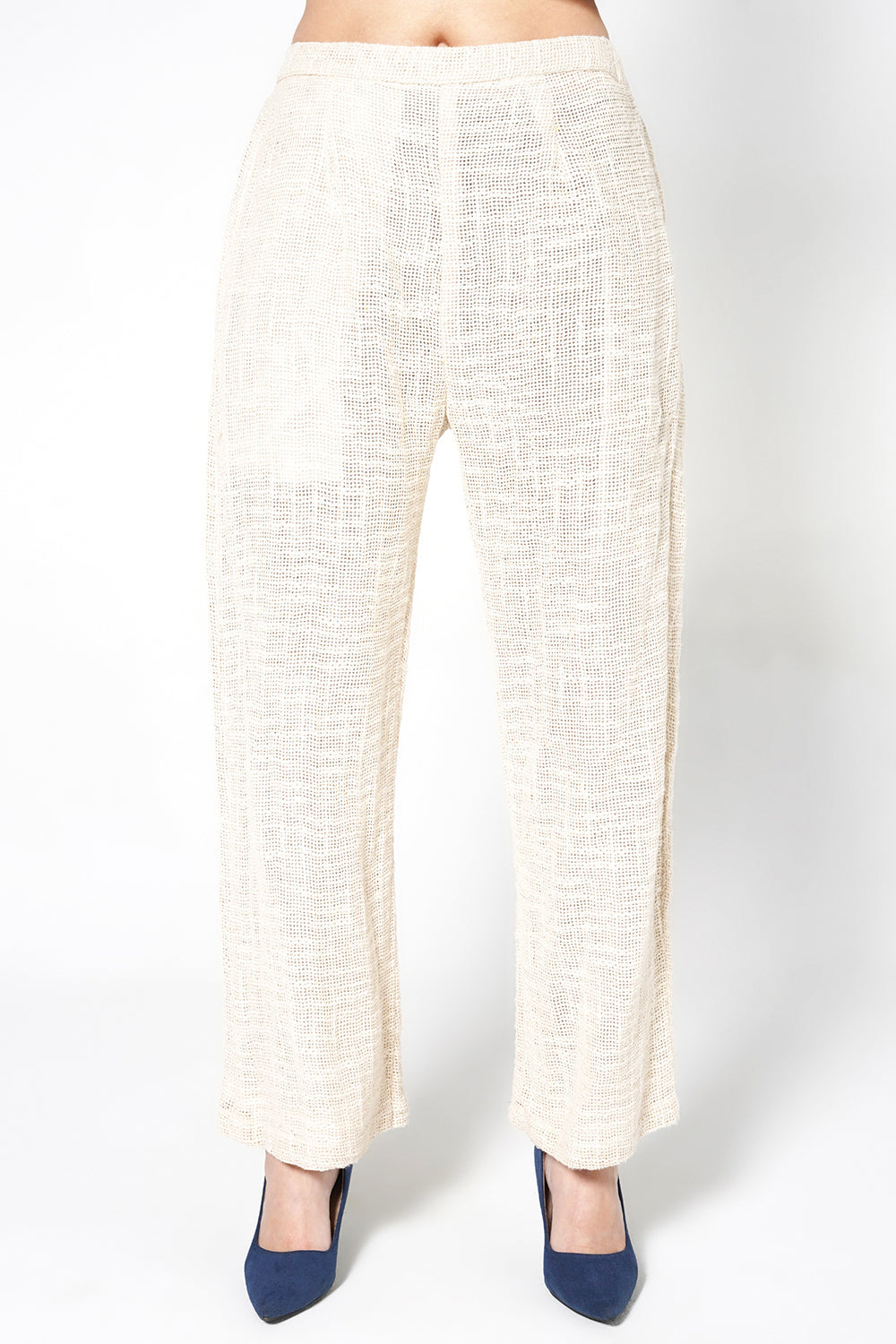 Resha Jute Contemporary Designer Co-Ord Set with Panel Detail