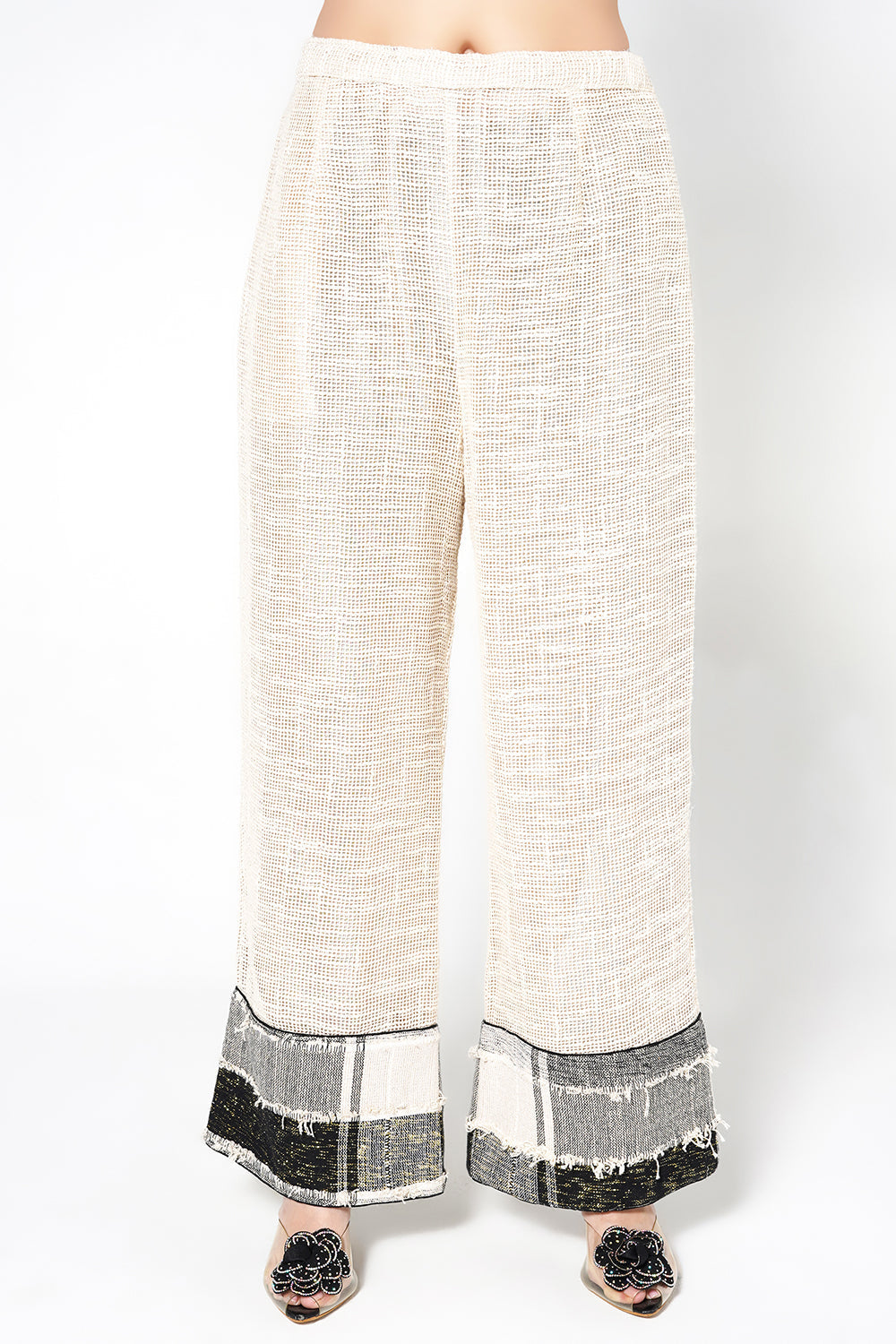 Resha Jute Textured Co-Ord Set for Minimal Office Wear