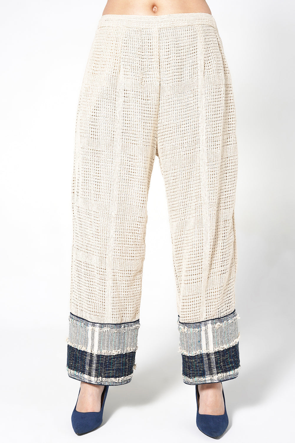 Resha Jute Textured Co-Ord Set with Tassel Detail Outfit