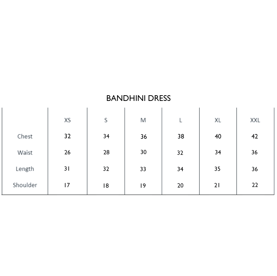 Bandini Dress