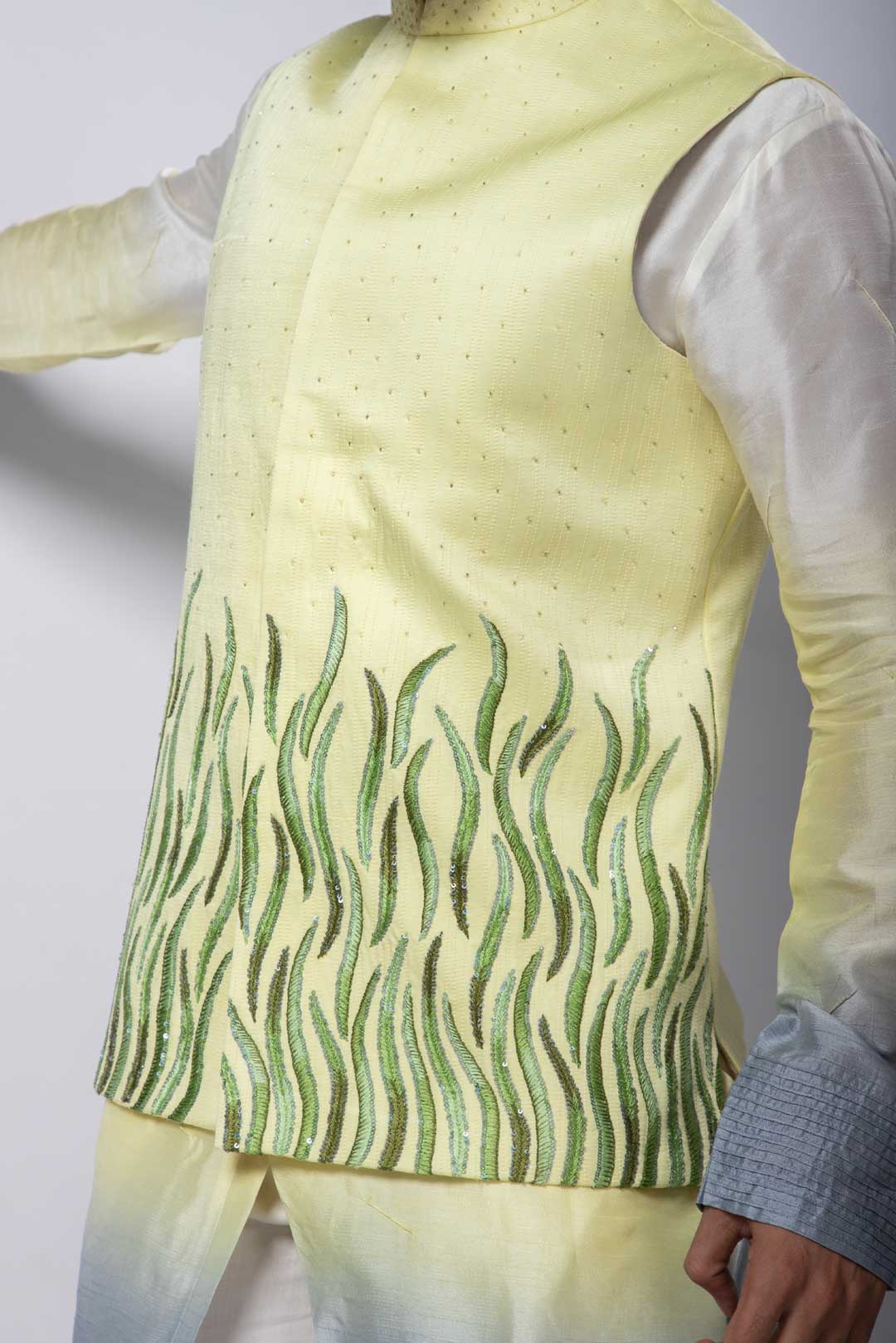 Atharva nehru and Vibhor kurta set