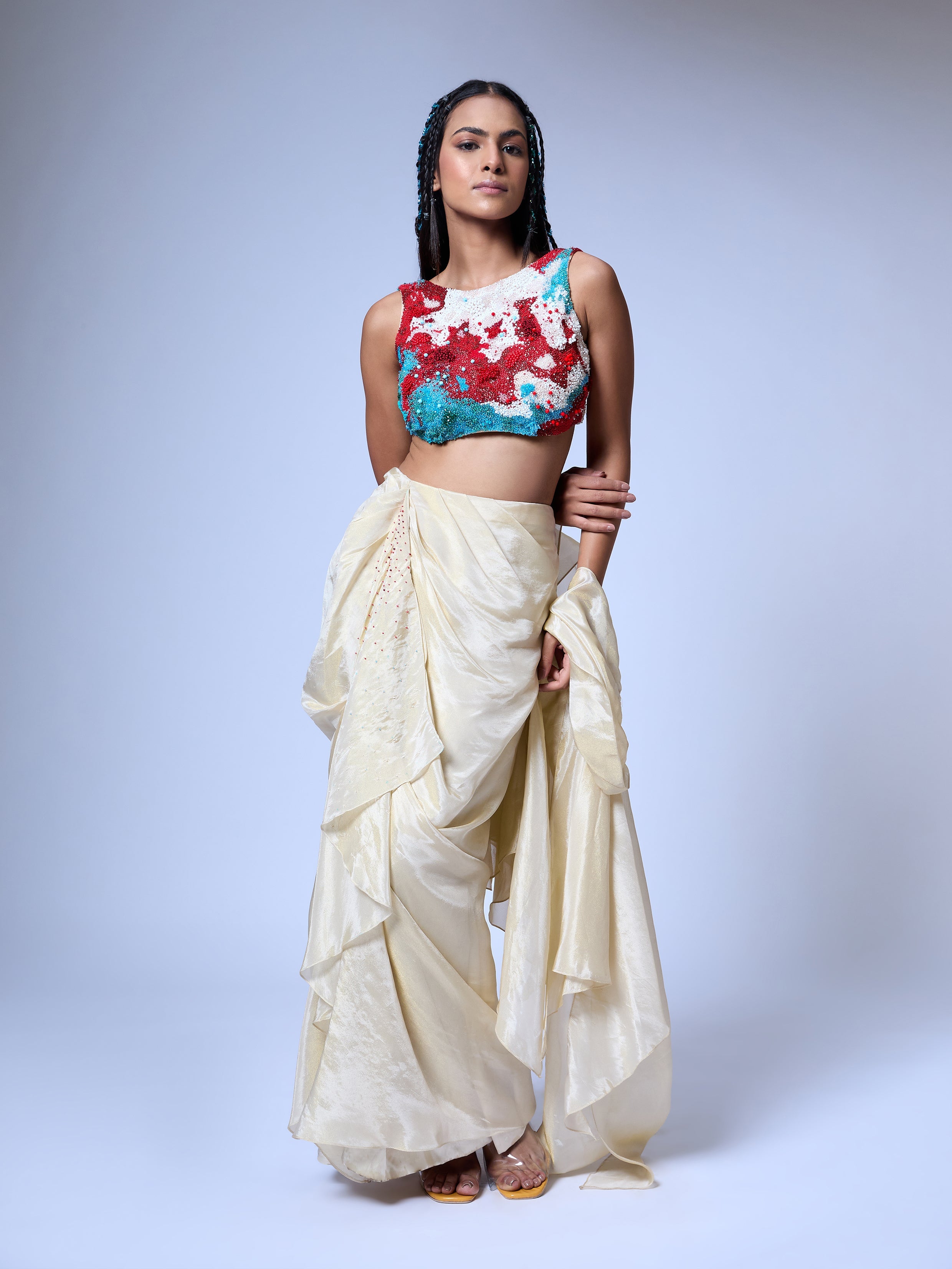 The Seashore Bustier Set