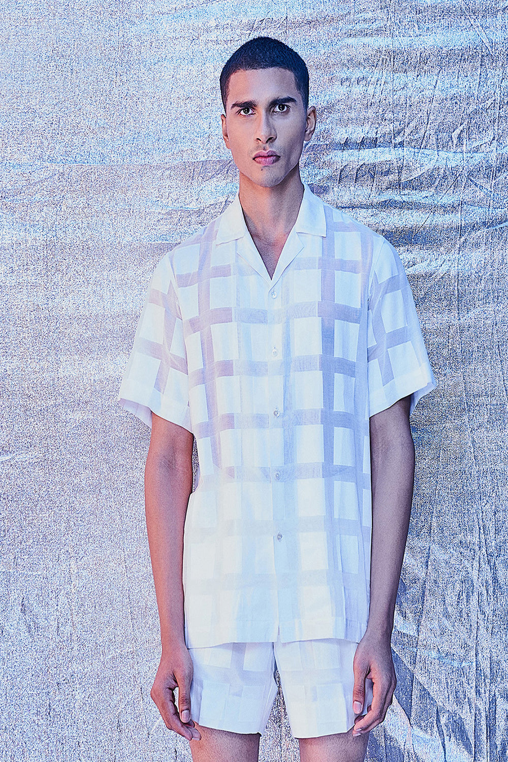 Window Pane Resort Shirt