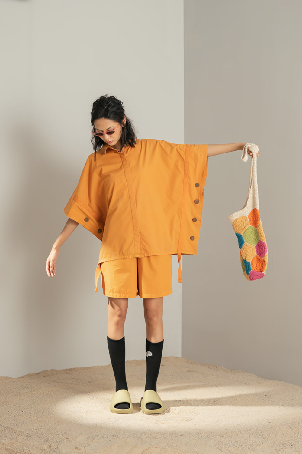 Yemir Kimono Co-Ord Set Marmalade