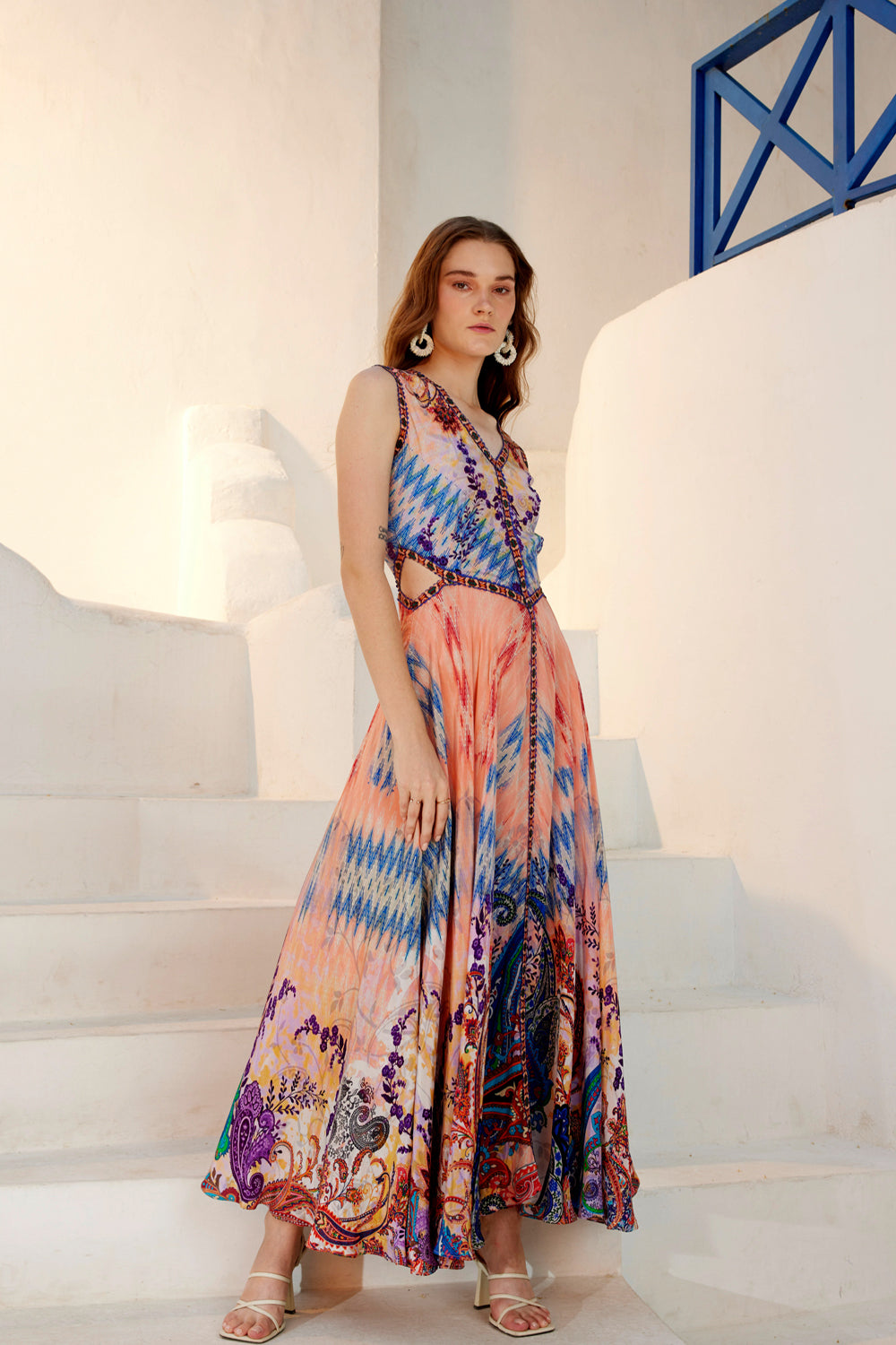 bhanuni by jyoti maxi dress Multicoloured ANASTASIA MAXI DRESS Multicoloured / L