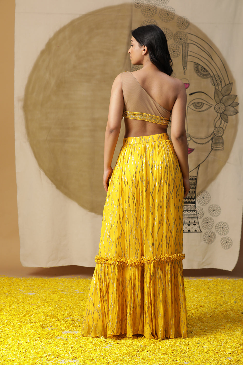 Yellow Lehnga Set