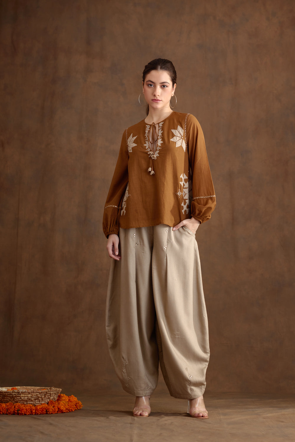 Fawn Baggy Pants - Auraya Fashion - Nikasha - #tag1# - #tag2# - #tag3# - #tag3#