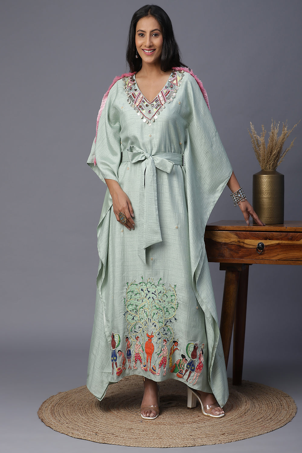 Village Handainted Kaftan