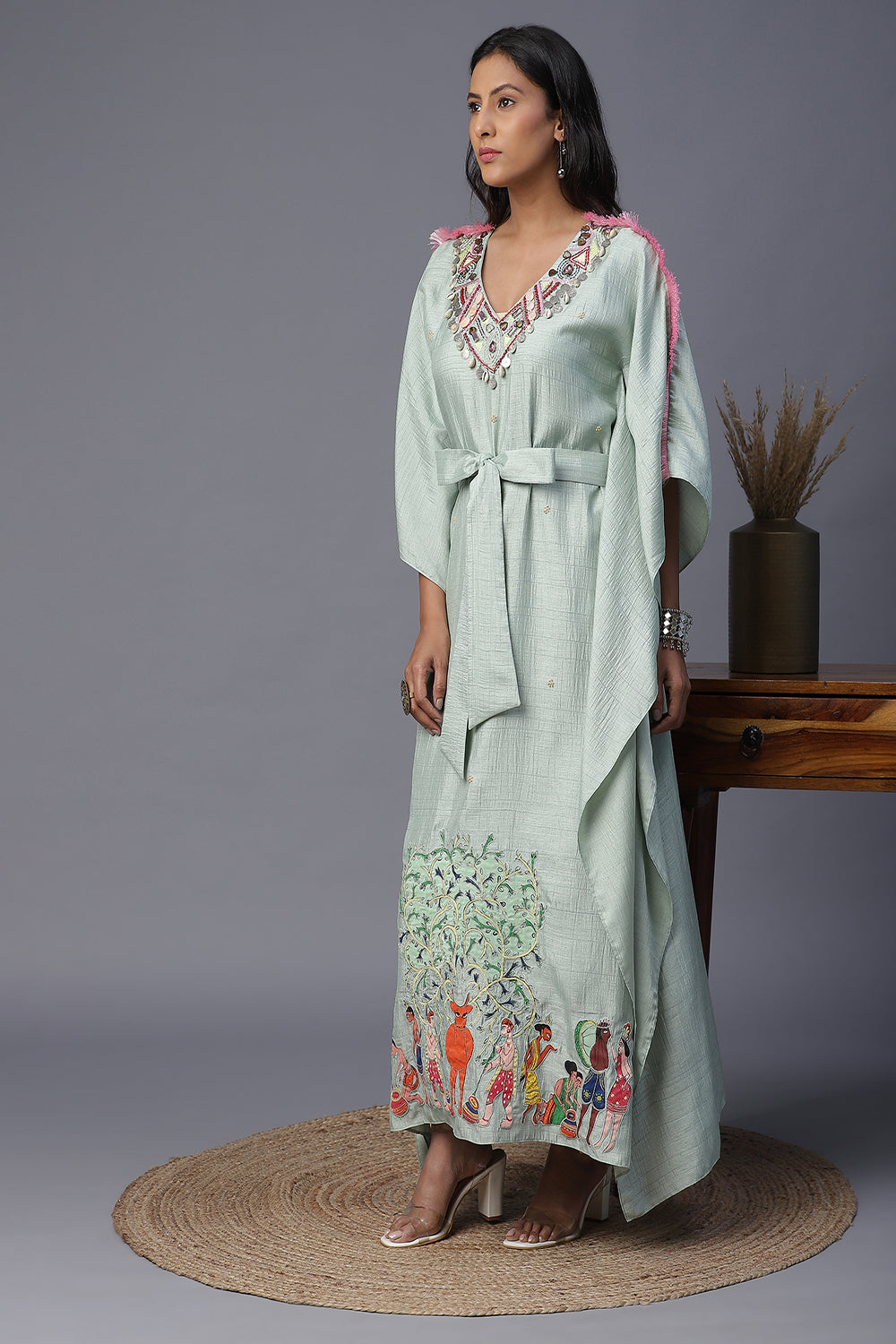 Village Handainted Kaftan