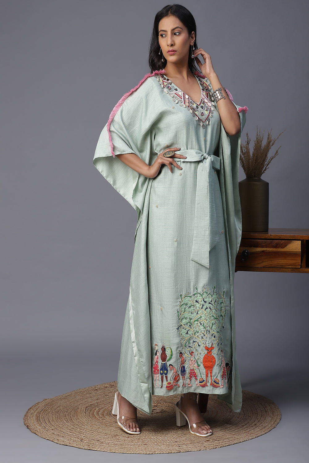 Village Handainted Kaftan