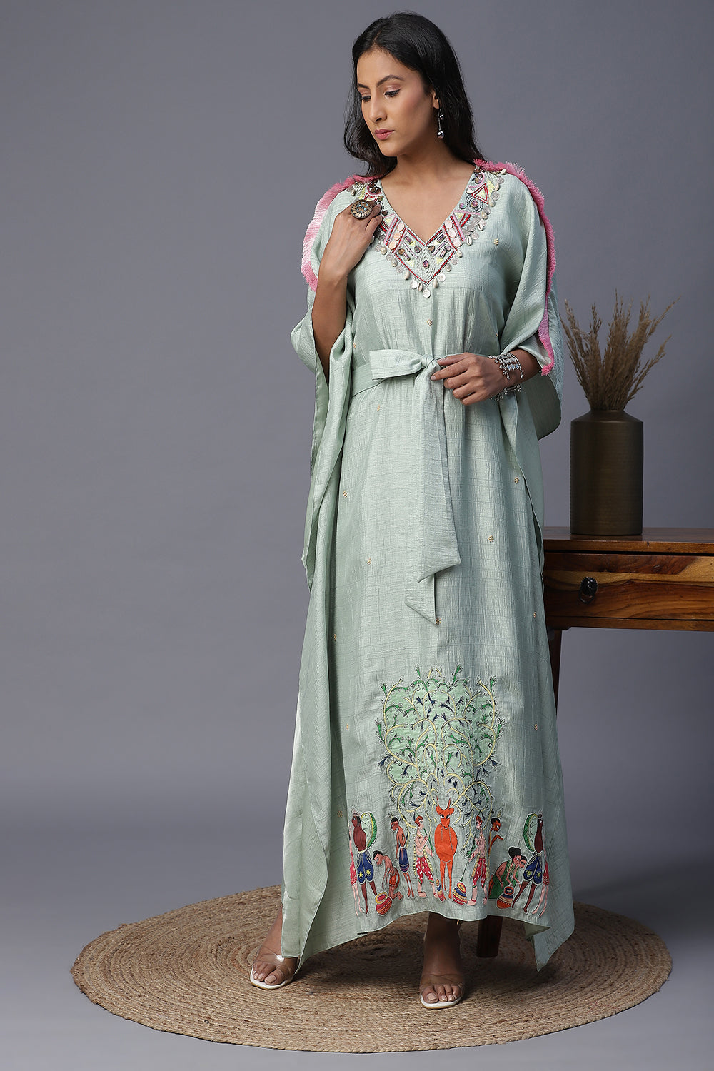 Village Handainted Kaftan