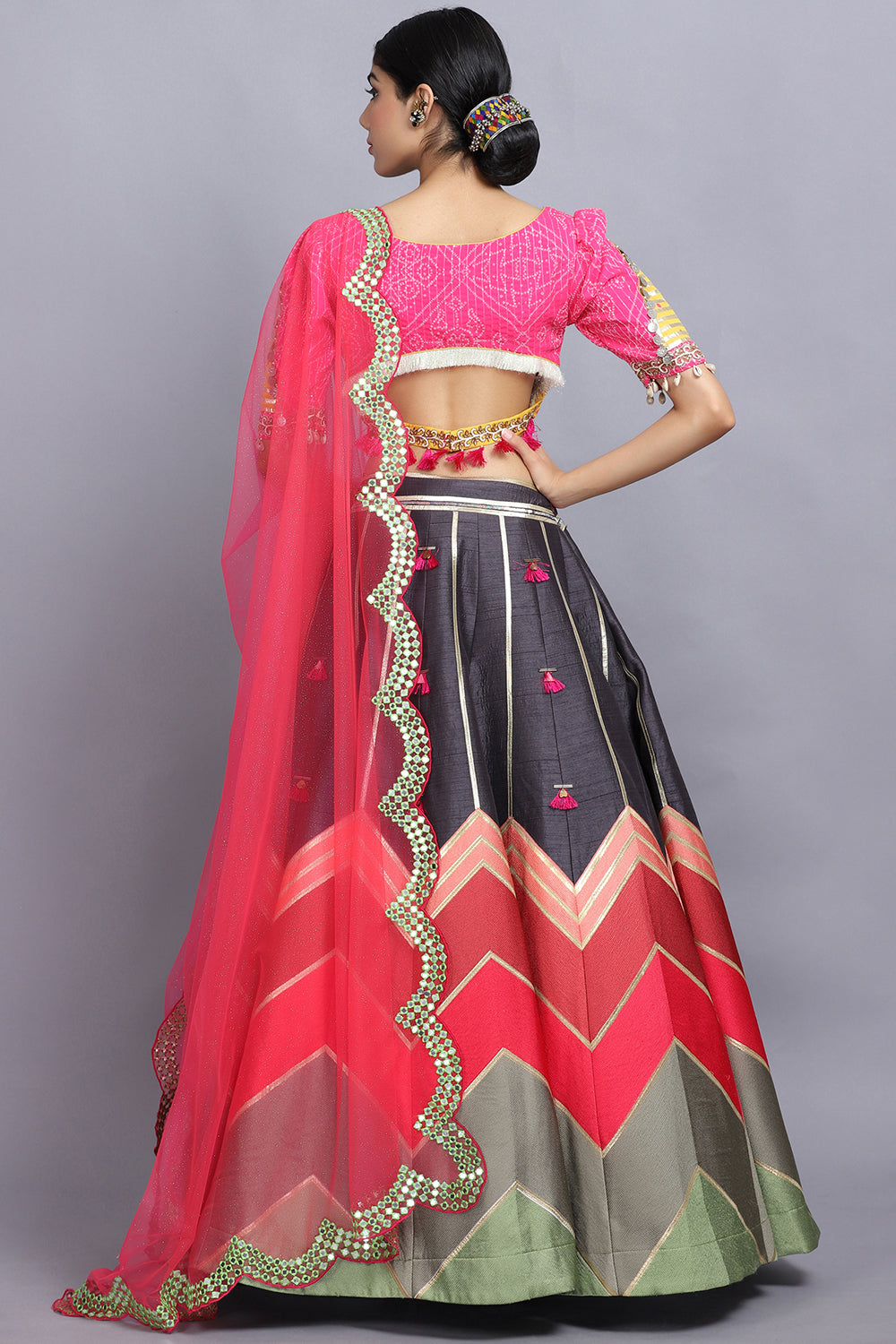 Palki Lehnga Set - Auraya Fashion -  - #tag1# - #tag2# - #tag3# - #tag3#