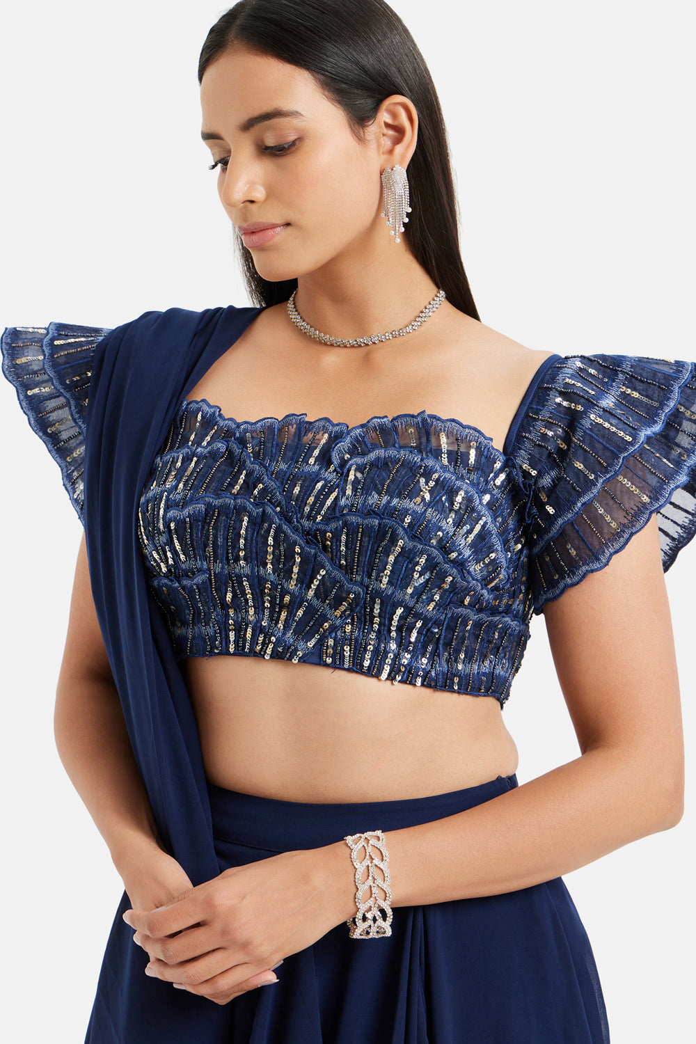 Jenna Saree Set - Auraya Fashion -  - #tag1# - #tag2# - #tag3# - #tag3#