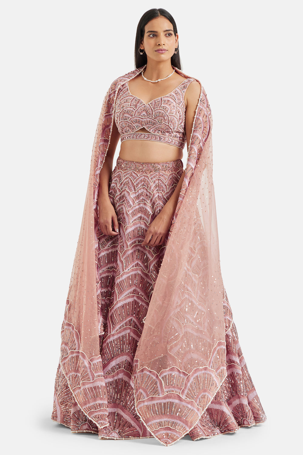 Odette Lehenga Set - Auraya Fashion -  - #tag1# - #tag2# - #tag3# - #tag3#