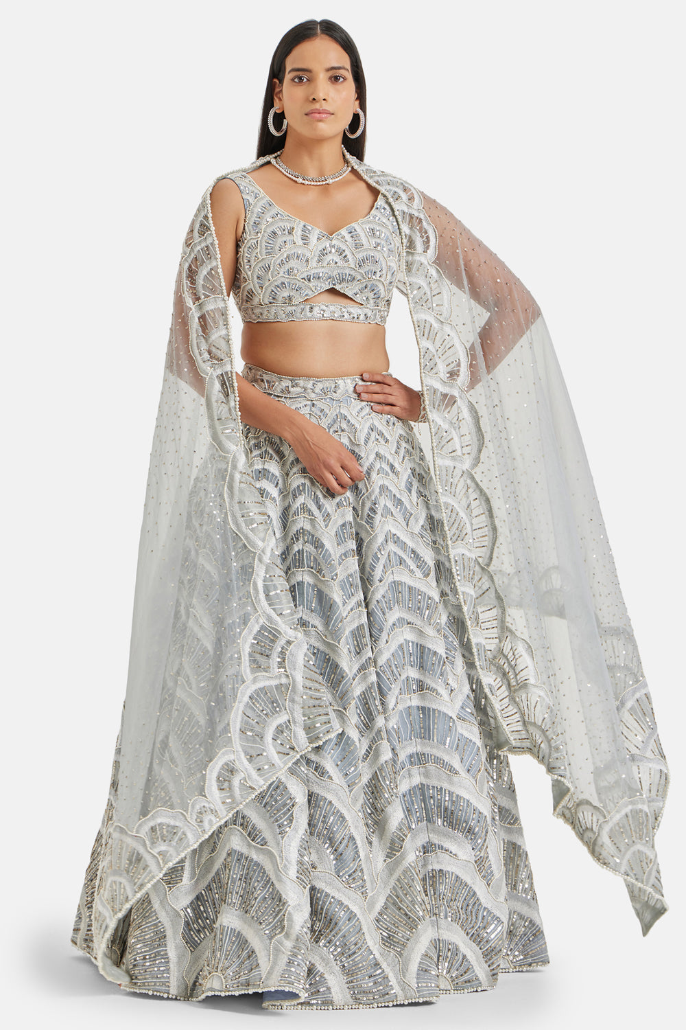 Odette Lehenga Set - Auraya Fashion -  - #tag1# - #tag2# - #tag3# - #tag3#