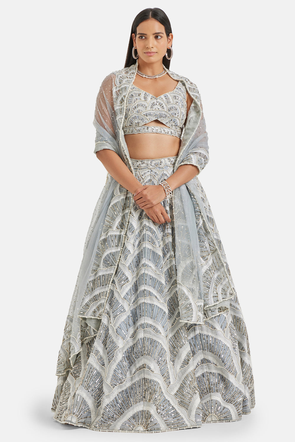 Odette Lehenga Set - Auraya Fashion -  - #tag1# - #tag2# - #tag3# - #tag3#