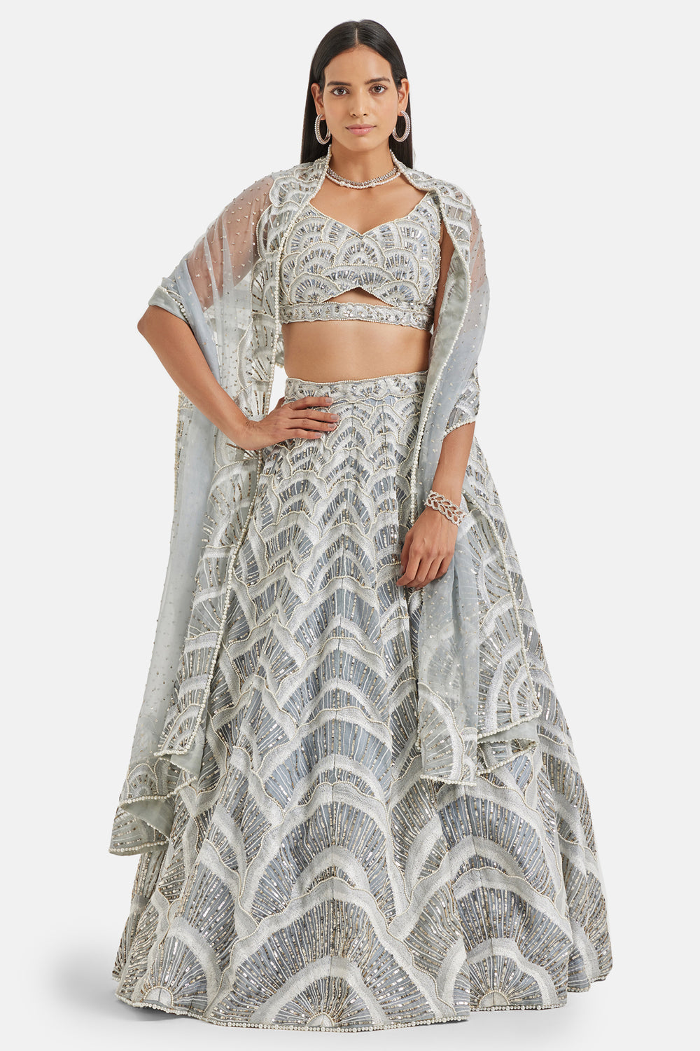 Odette Lehenga Set - Auraya Fashion -  - #tag1# - #tag2# - #tag3# - #tag3#