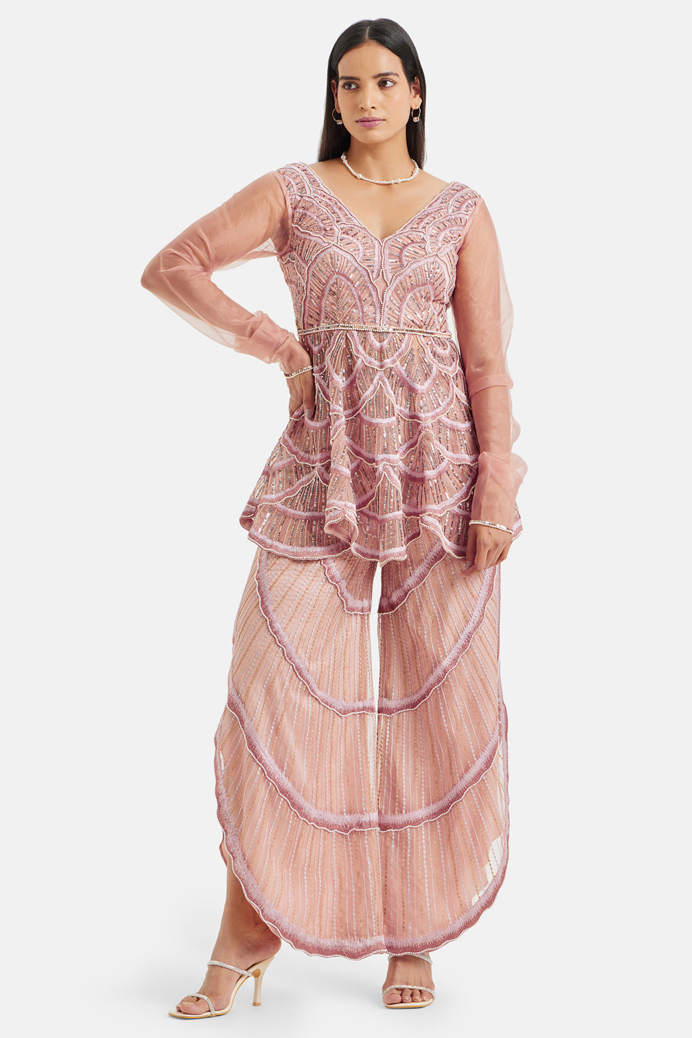 Alana Kurti Set - Auraya Fashion -  - #tag1# - #tag2# - #tag3# - #tag3#