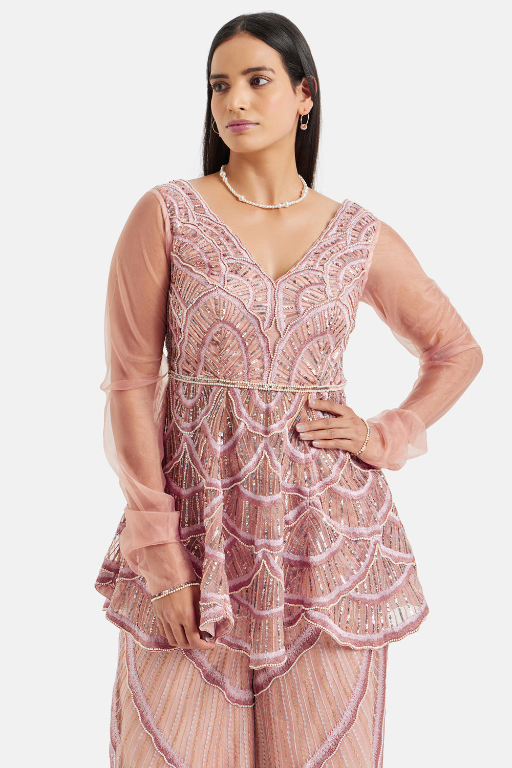 Alana Kurti Set - Auraya Fashion -  - #tag1# - #tag2# - #tag3# - #tag3#