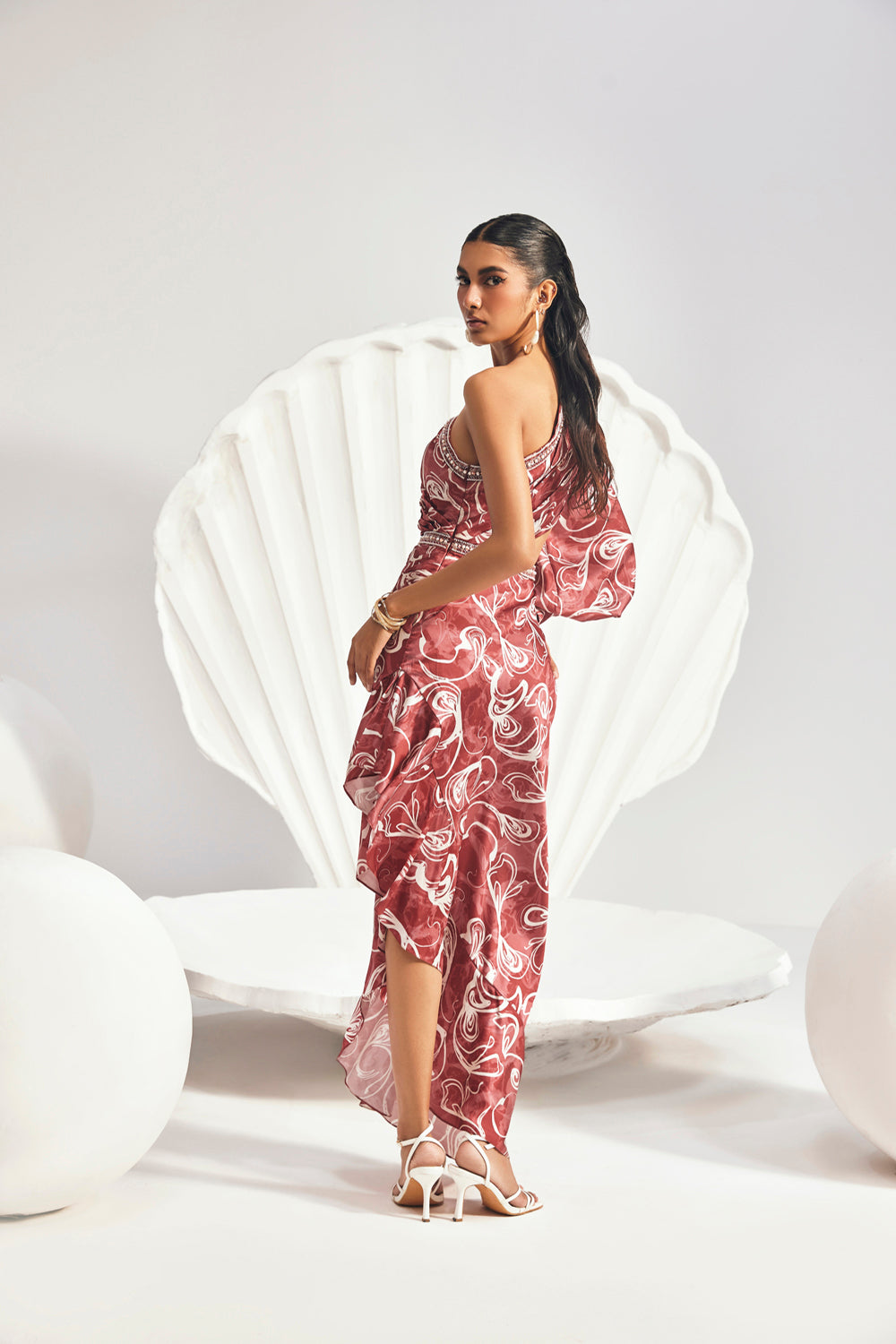 Asymmetrical Darlene Dress - Auraya Fashion -  - #tag1# - #tag2# - #tag3# - #tag3#