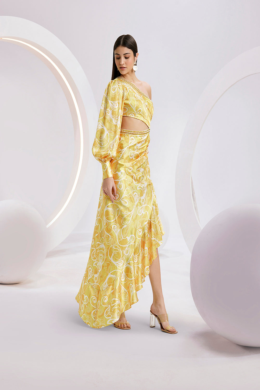 Asymmetrical Darlene Dress - Auraya Fashion -  - #tag1# - #tag2# - #tag3# - #tag3#
