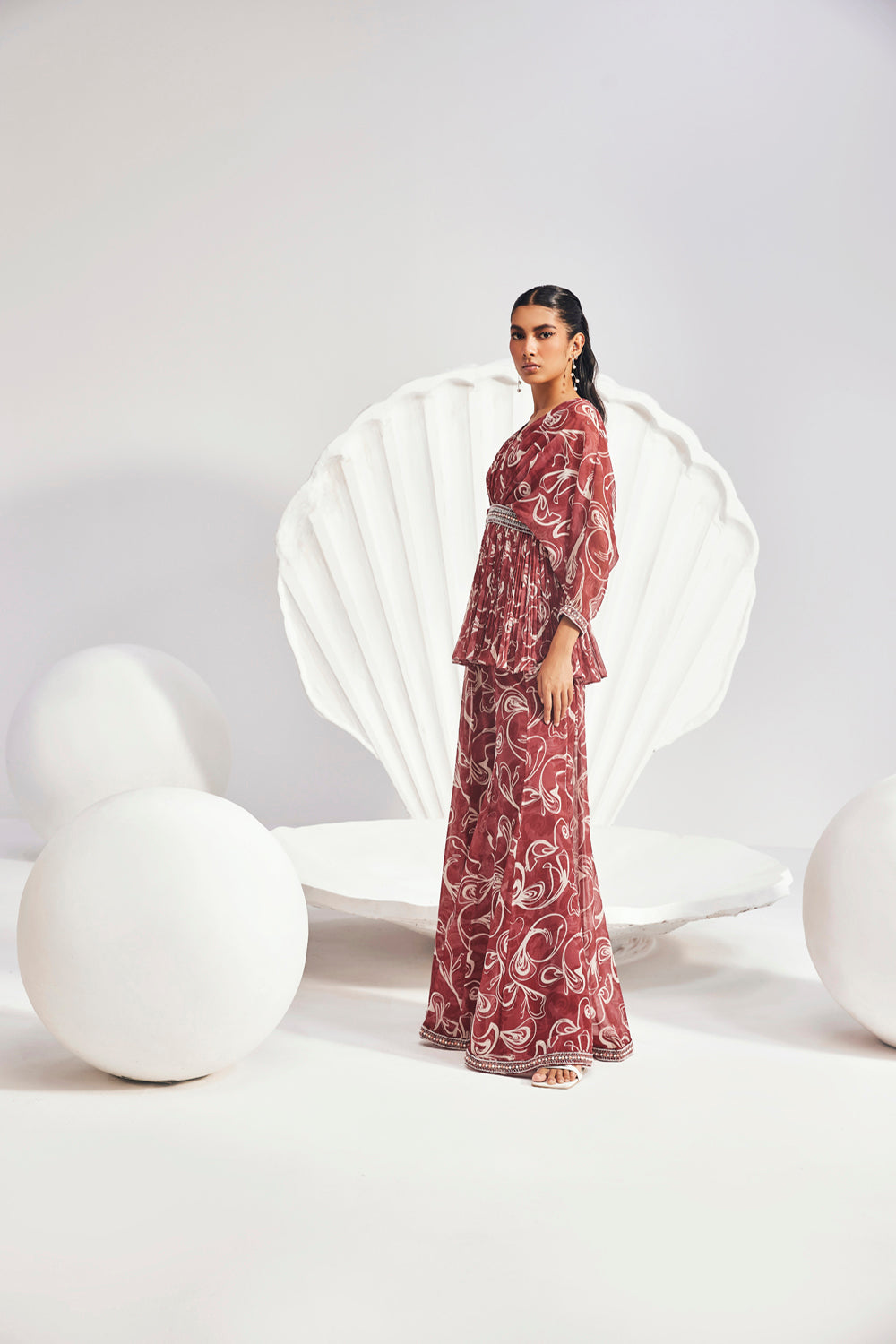 Eliza Sharara Set - Auraya Fashion -  - #tag1# - #tag2# - #tag3# - #tag3#