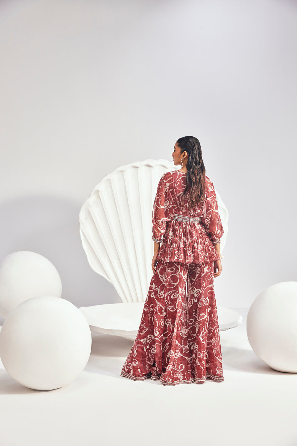 Eliza Sharara Set - Auraya Fashion -  - #tag1# - #tag2# - #tag3# - #tag3#