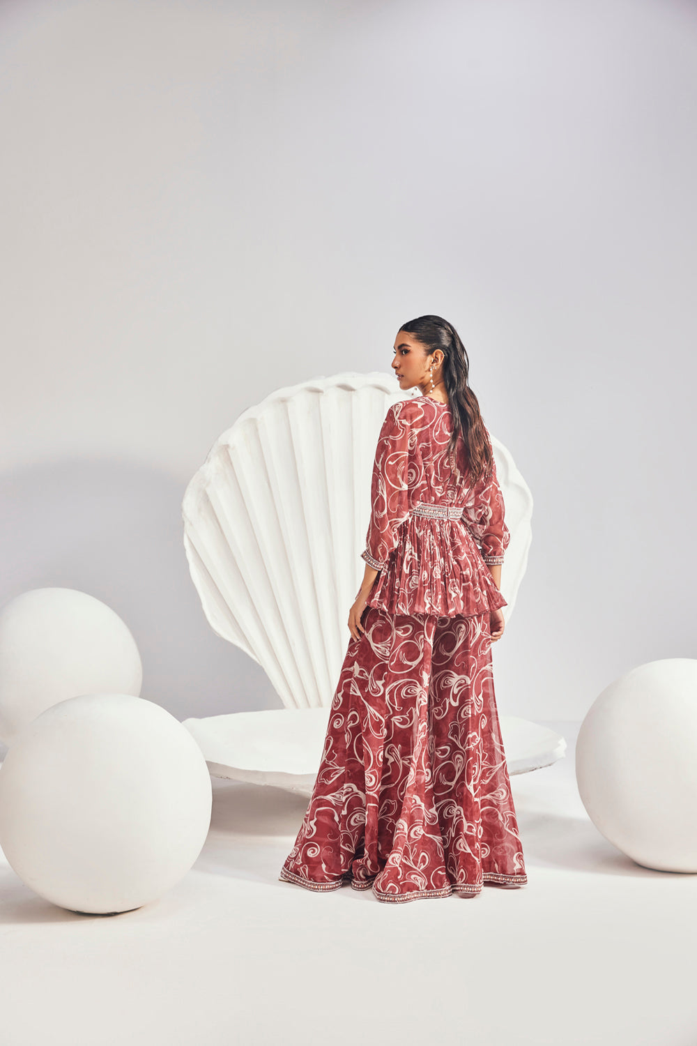Eliza Sharara Set - Auraya Fashion -  - #tag1# - #tag2# - #tag3# - #tag3#