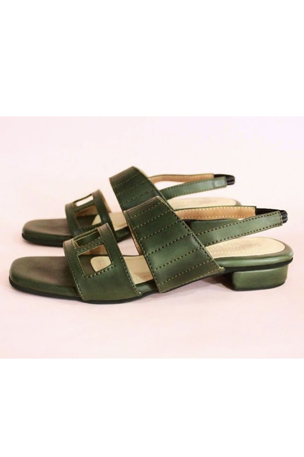 Bria Sandals, Forest Green - Auraya Fashion - The Frou Frou Studio - #tag1# - #tag2# - #tag3# - #tag3#