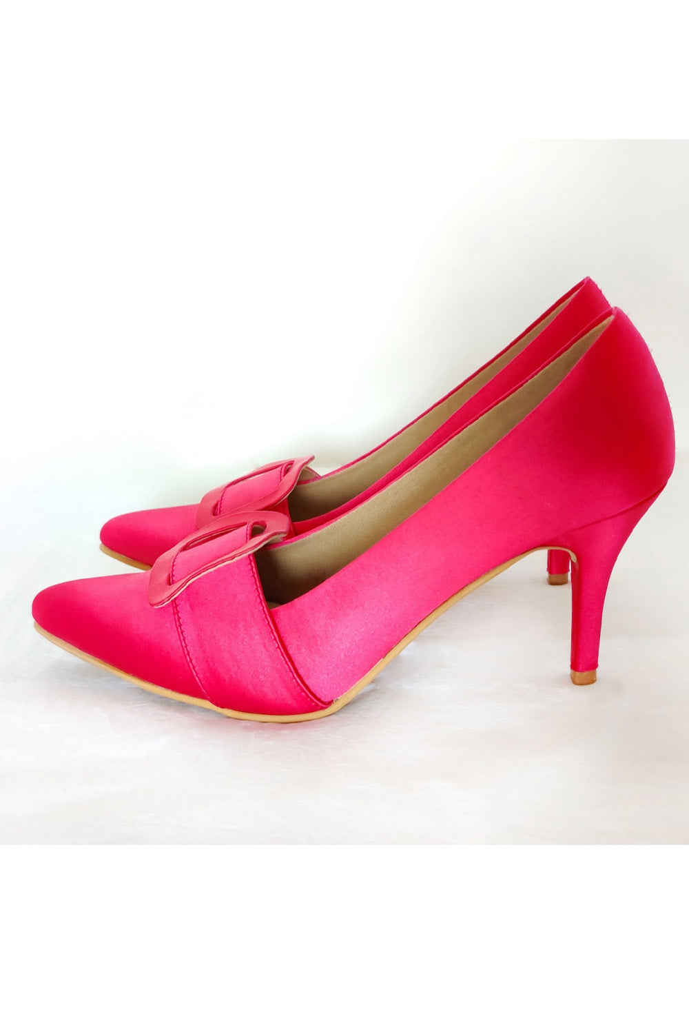 Audrey Stilettos, Fuschia Pink - Auraya Fashion - The Frou Frou Studio - #tag1# - #tag2# - #tag3# - #tag3#