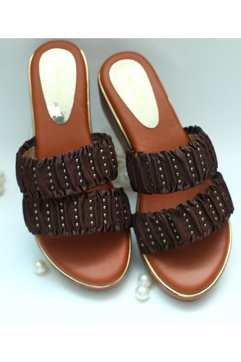 Brown Strap - Auraya Fashion - Foot Fuel - #tag1# - #tag2# - #tag3# - #tag3#