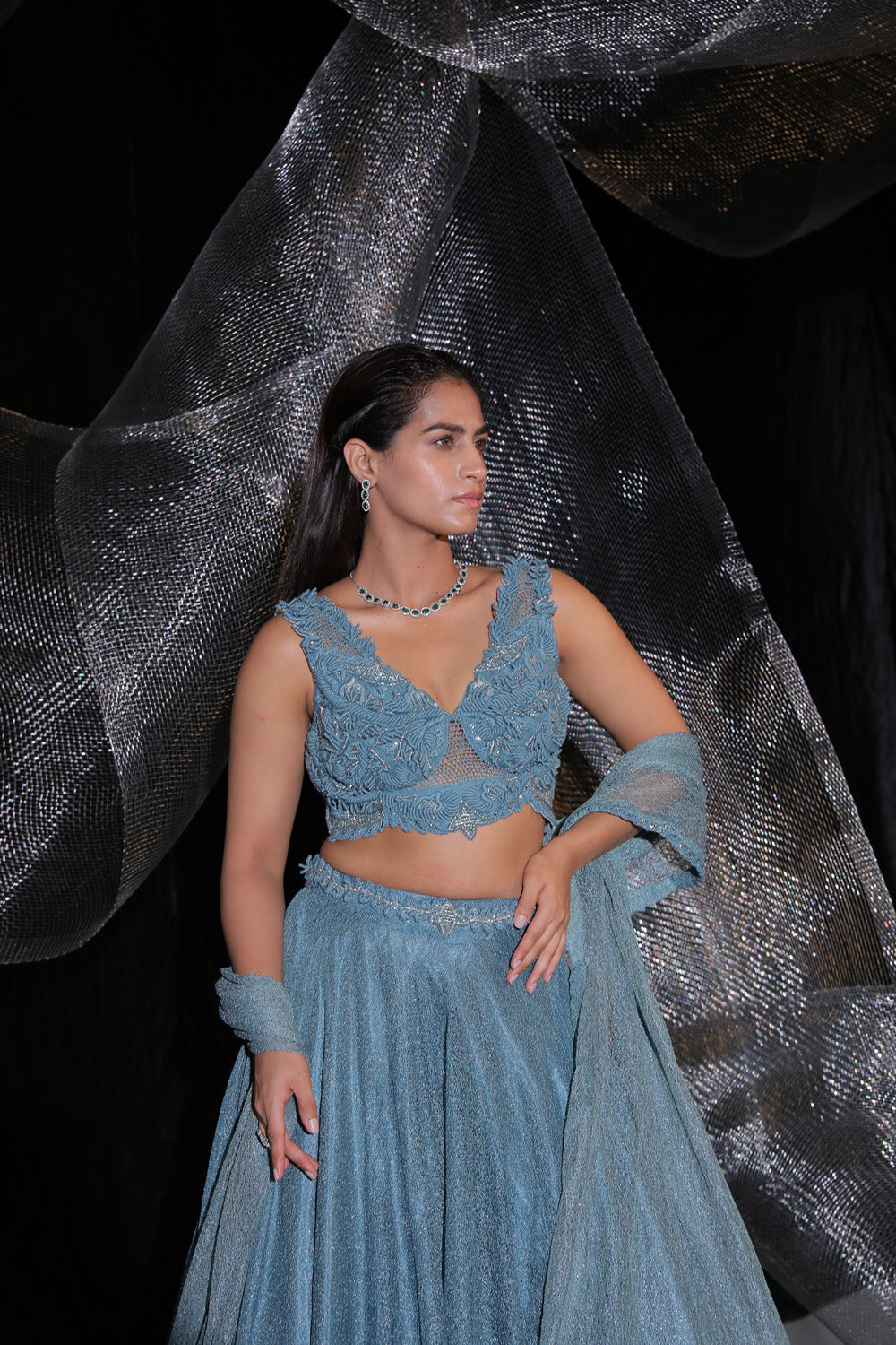 Angel Lehenga - Auraya Fashion -  - #tag1# - #tag2# - #tag3# - #tag3#