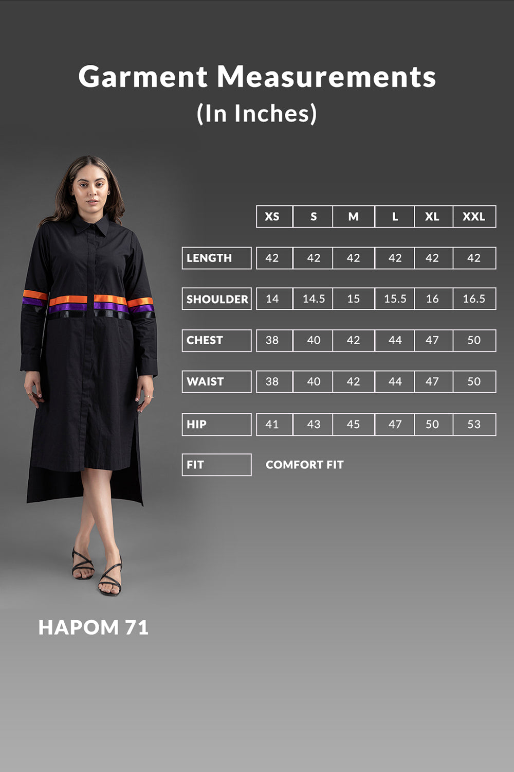 Long Shirt Dress - Black - Auraya Fashion -  - #tag1# - #tag2# - #tag3# - #tag3#