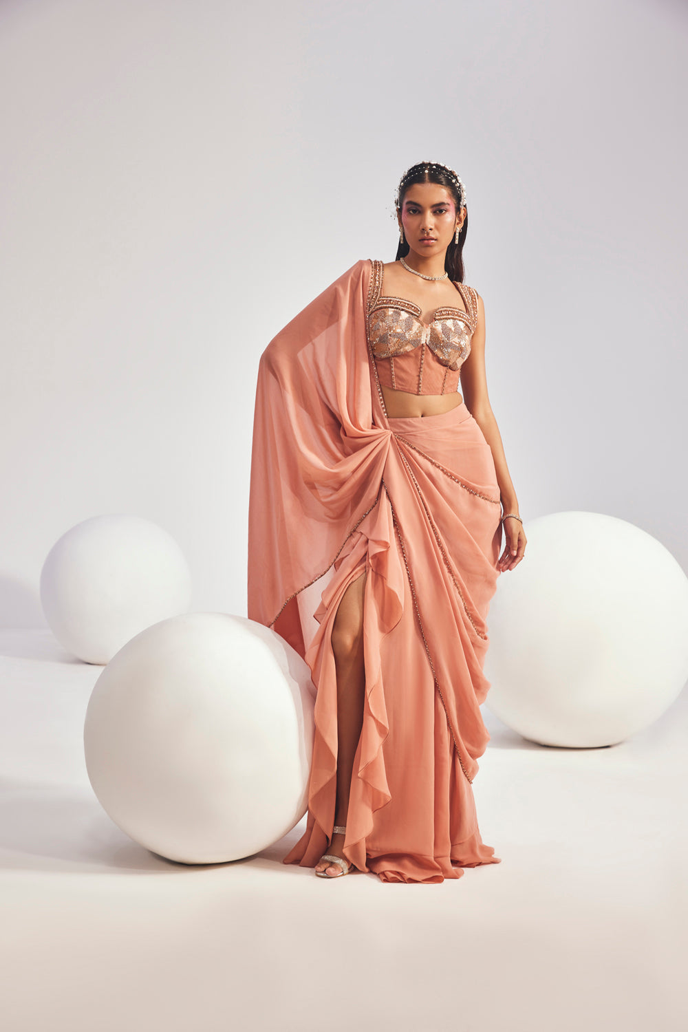 Hertha Set - Auraya Fashion - Divya Aggarwal - #tag1# - #tag2# - #tag3# - #tag3#