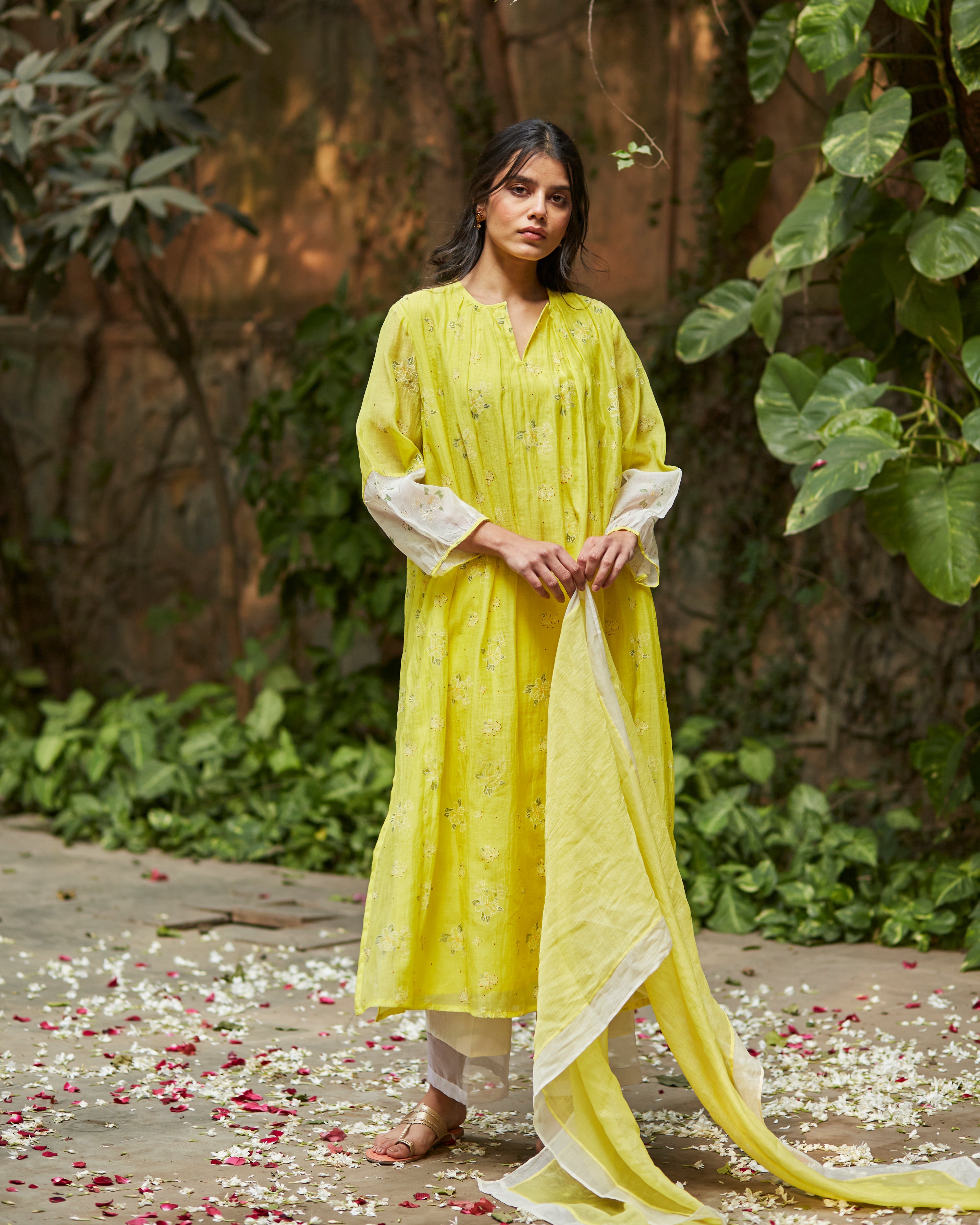 Yellow Kurta Set