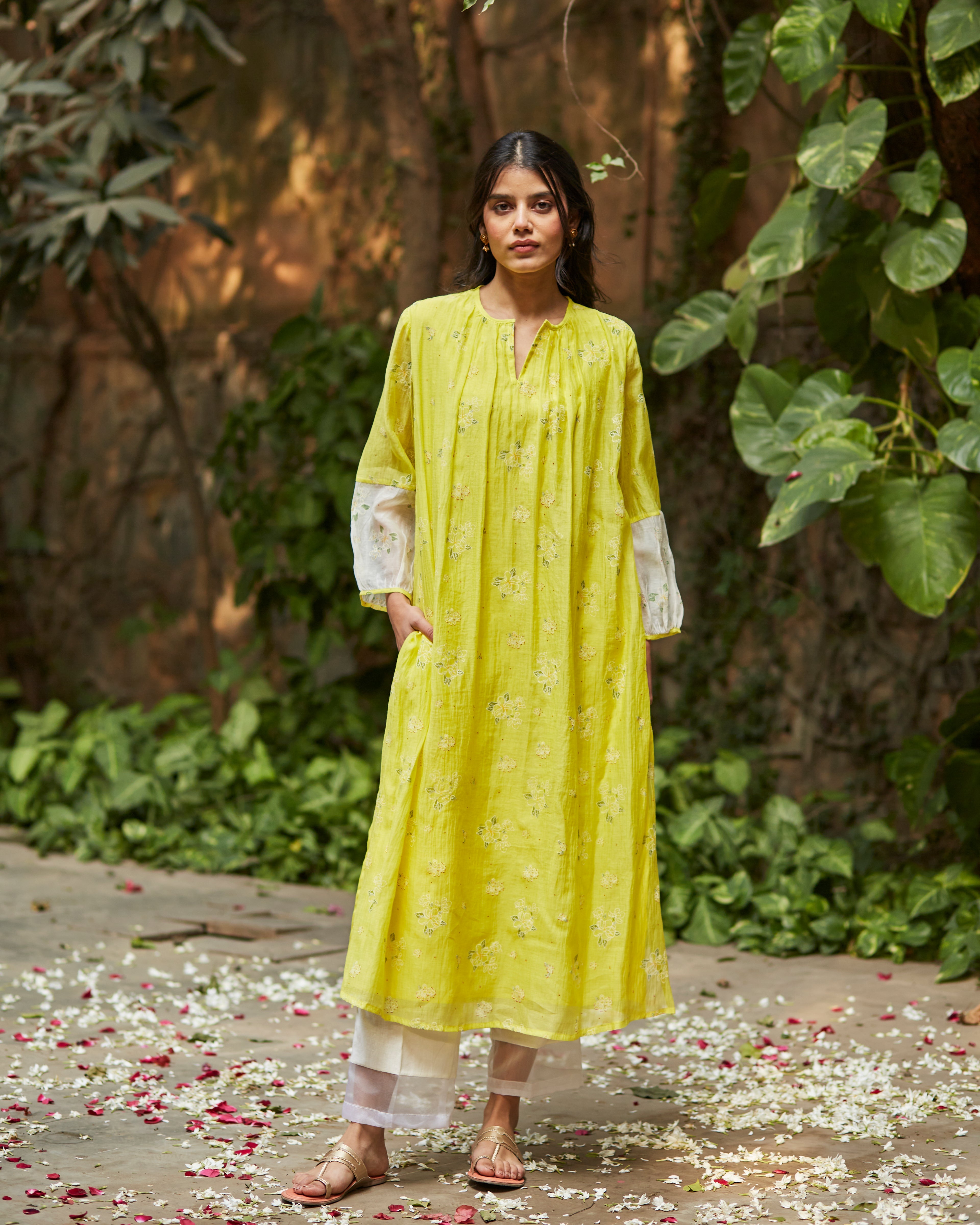 Yellow Kurta Set