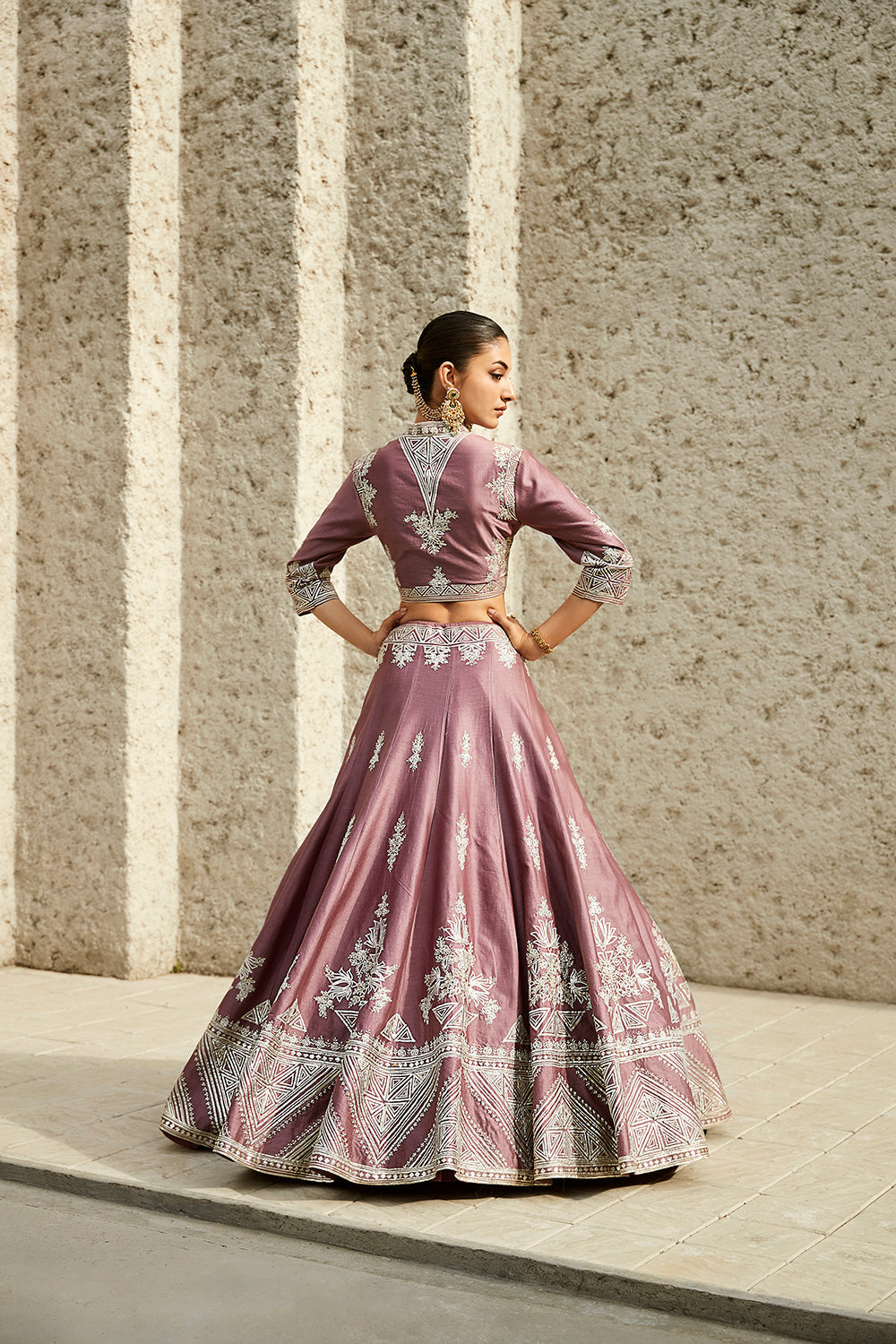 The Global Indian Lehenga - Auraya Fashion -  - #tag1# - #tag2# - #tag3# - #tag3#