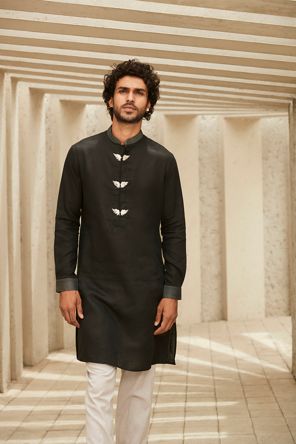 The Winged Kurta Set - Auraya Fashion -  - #tag1# - #tag2# - #tag3# - #tag3#