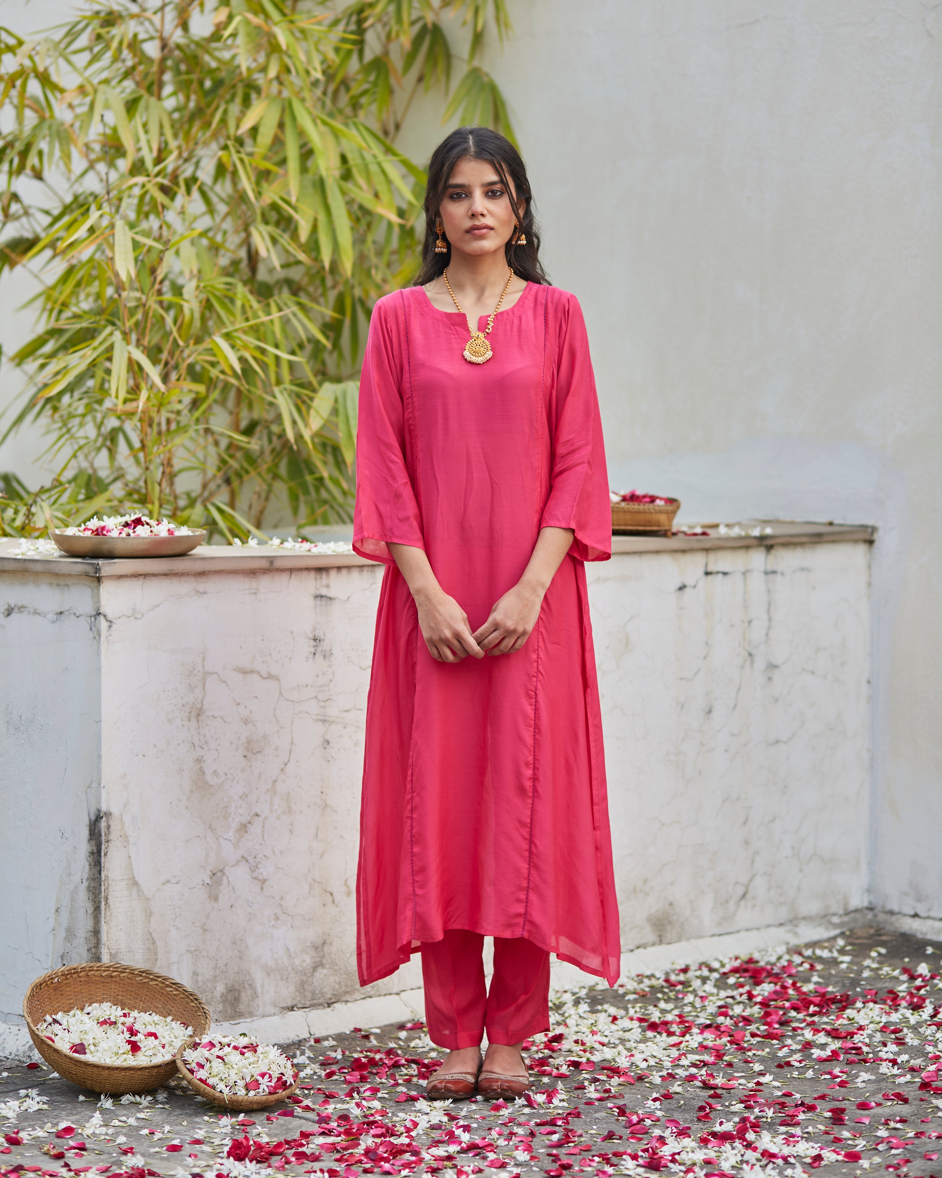 Roseate Kurta Set - Auraya Fashion - Juanita - #tag1# - #tag2# - #tag3# - #tag3#