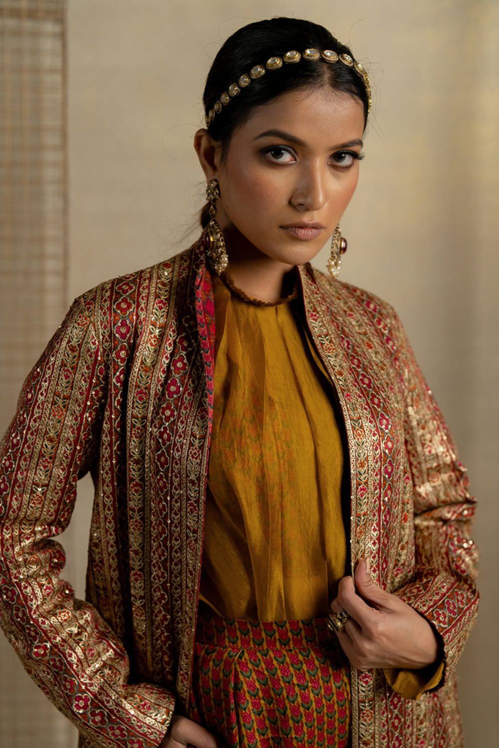 Bagh Embroidered Jacket - Auraya Fashion -  - #tag1# - #tag2# - #tag3# - #tag3#