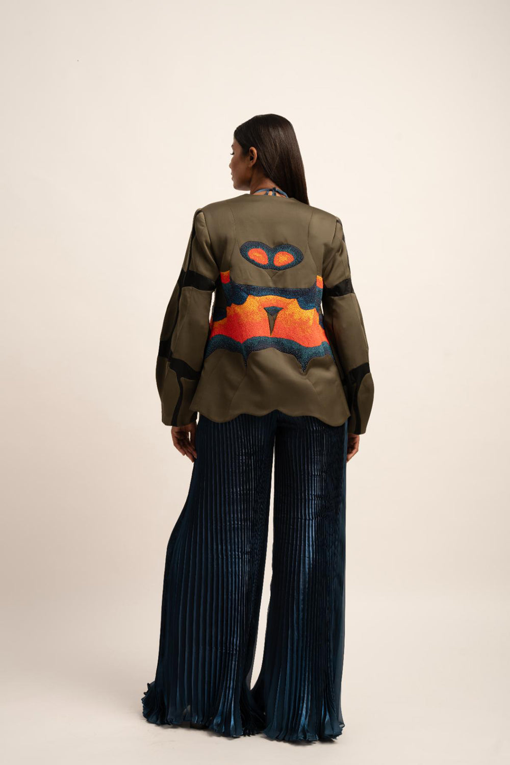 The Morphic Whispers Blazer - Auraya Fashion -  - #tag1# - #tag2# - #tag3# - #tag3#