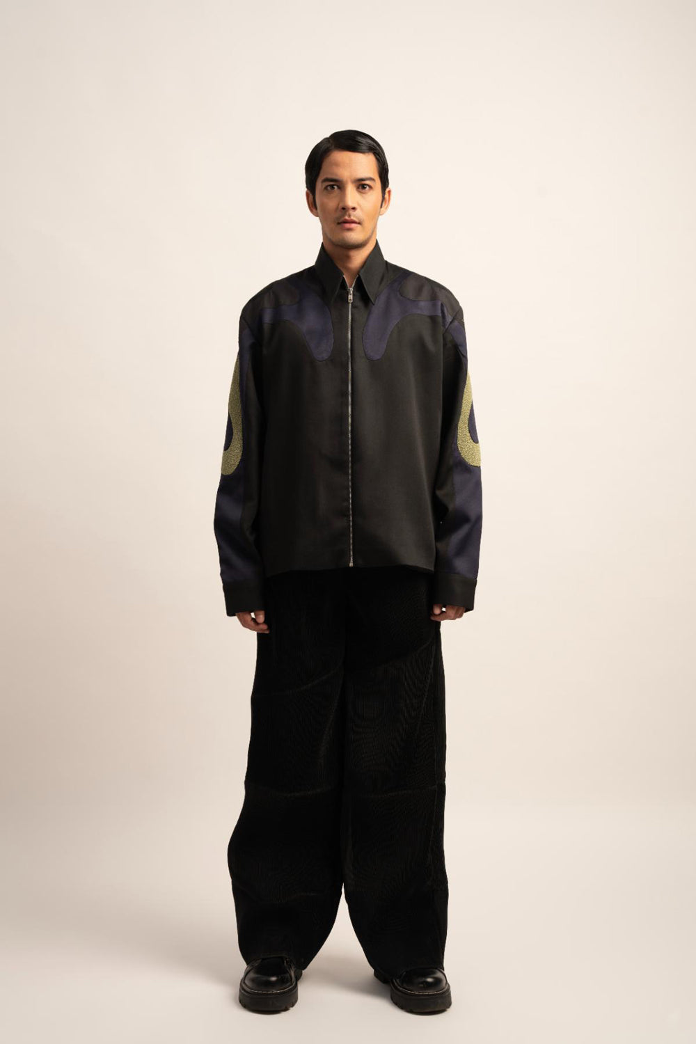 The Flux Spectrum Jacket - Auraya Fashion - Siddhant Agrawal Men - #tag1# - #tag2# - #tag3# - #tag3#