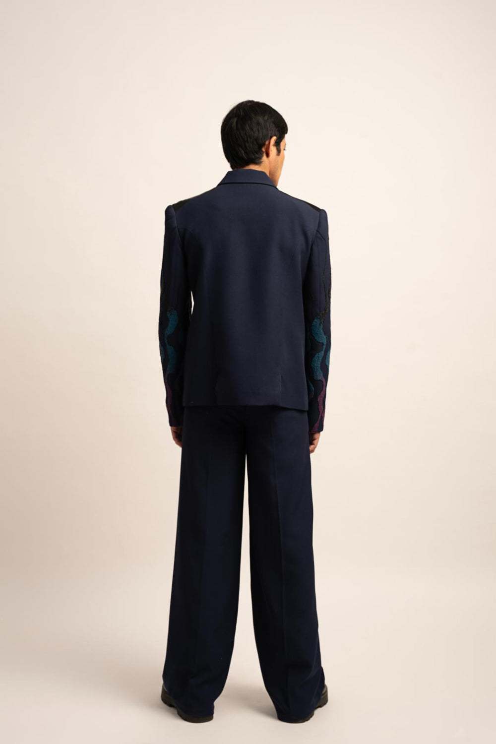 The Deep Blue Trousers - Auraya Fashion -  - #tag1# - #tag2# - #tag3# - #tag3#