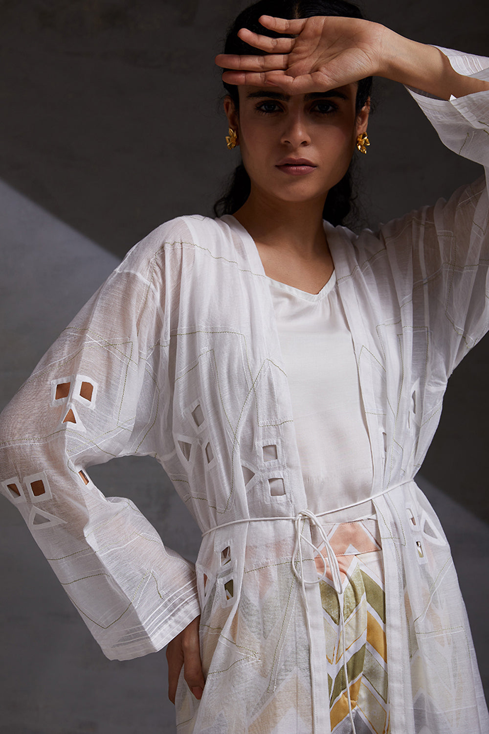 Utar Chadav White Set